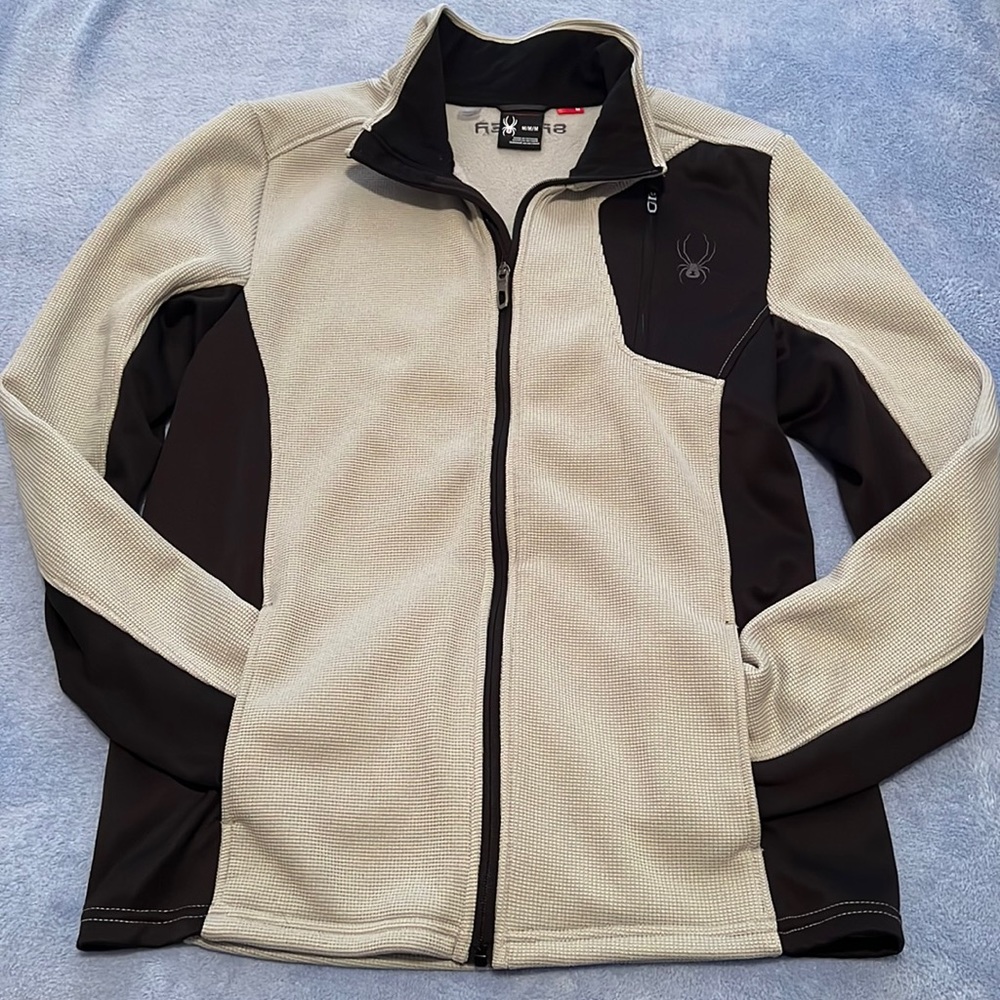 Men’s Spider medium zip up sweater jacket